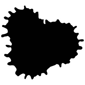 黑色的墨点设置了漆点的纹理照片