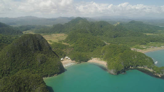 菲律宾 Camarines 卡拉莫安群岛海景