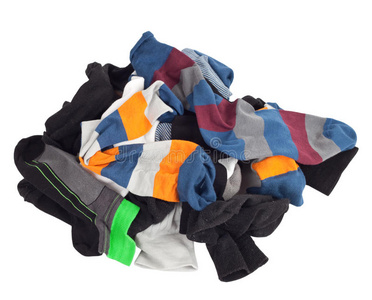 紫色的袜子图片