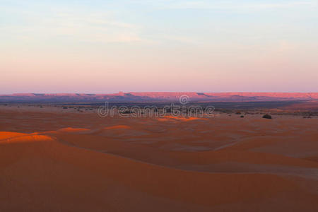 摩洛哥西撒哈拉埃尔格切比的沙丘
