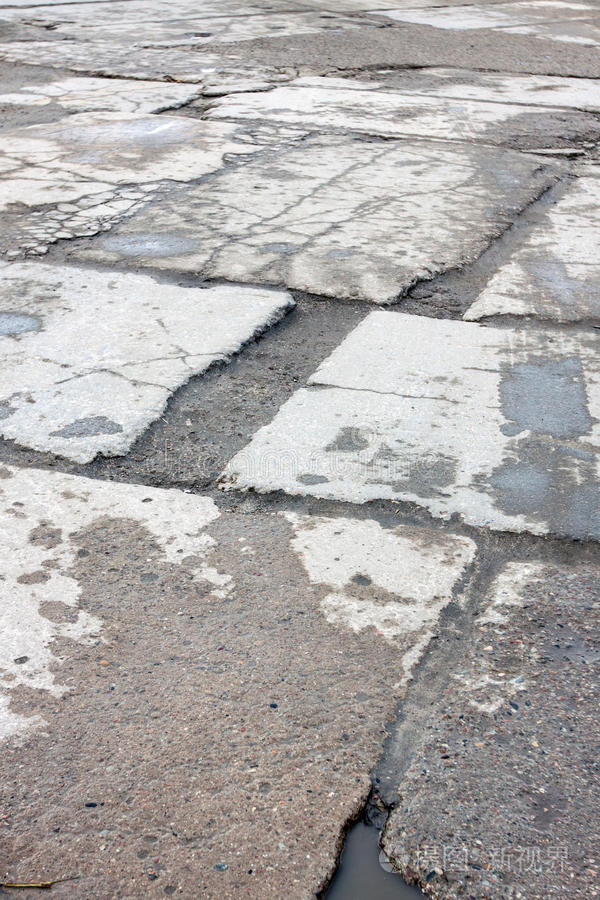 混凝土板道路