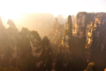 张家界陡石山