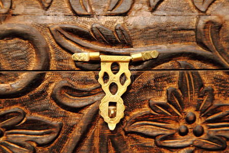 木箱金属锁