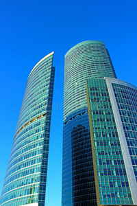 莫斯科城市综合体中的堤防塔