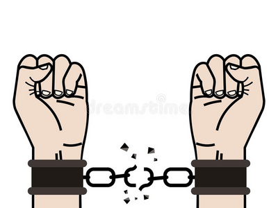 挣脱概念,挣脱枷锁照片