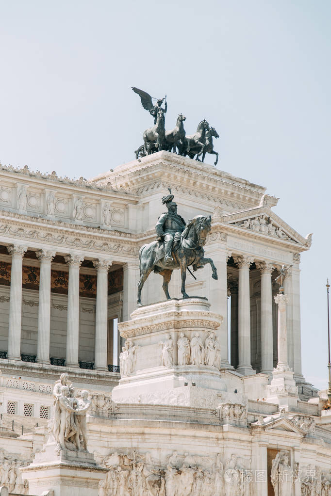 罗马的建筑和灰泥中的意大利风格古镇旅游景点街头艺术世界遗产光的