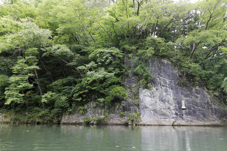 日本伊钦诺斯基的盖比峡谷