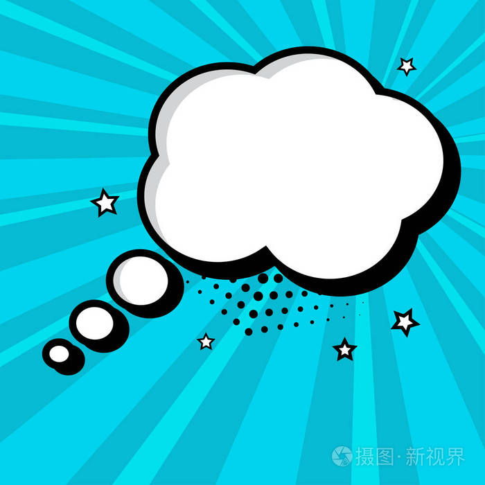 流行艺术风格的漫画音效.矢量图