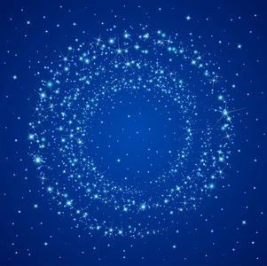 新的一年星空图片