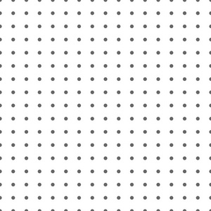 圆点黑色网格图案。矢量图