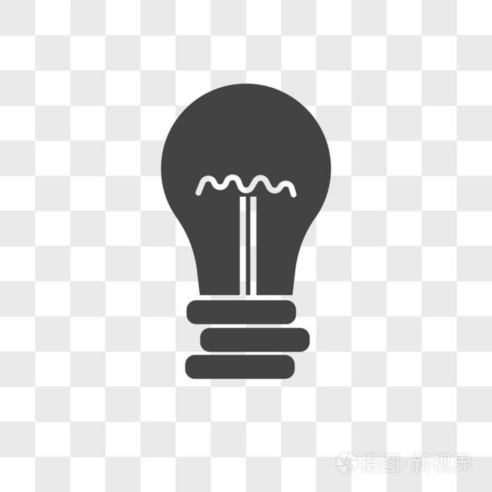 在透明背景下隔离的假设向量图标hypot