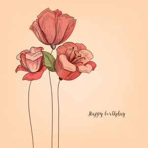 创意花朵装饰画图片