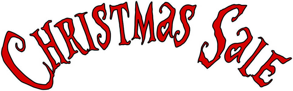 圣诞节销售假日季节文字标志插图白色背景。