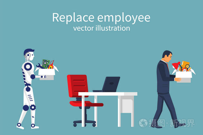 人工智能机器人在人类工作中的替代