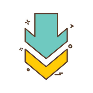 表情符号设计彩色矢量插图