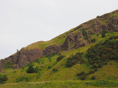 s Seat in Holyrood park in Edinburgh, UK