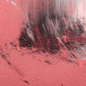 红色丙烯酸涂料纹理抽象背景