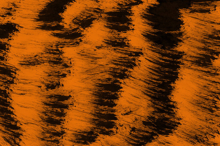 橙色墨水纹理抽象背景图片