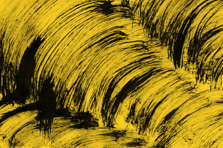 抽象壁纸黄色油漆飞溅纹理