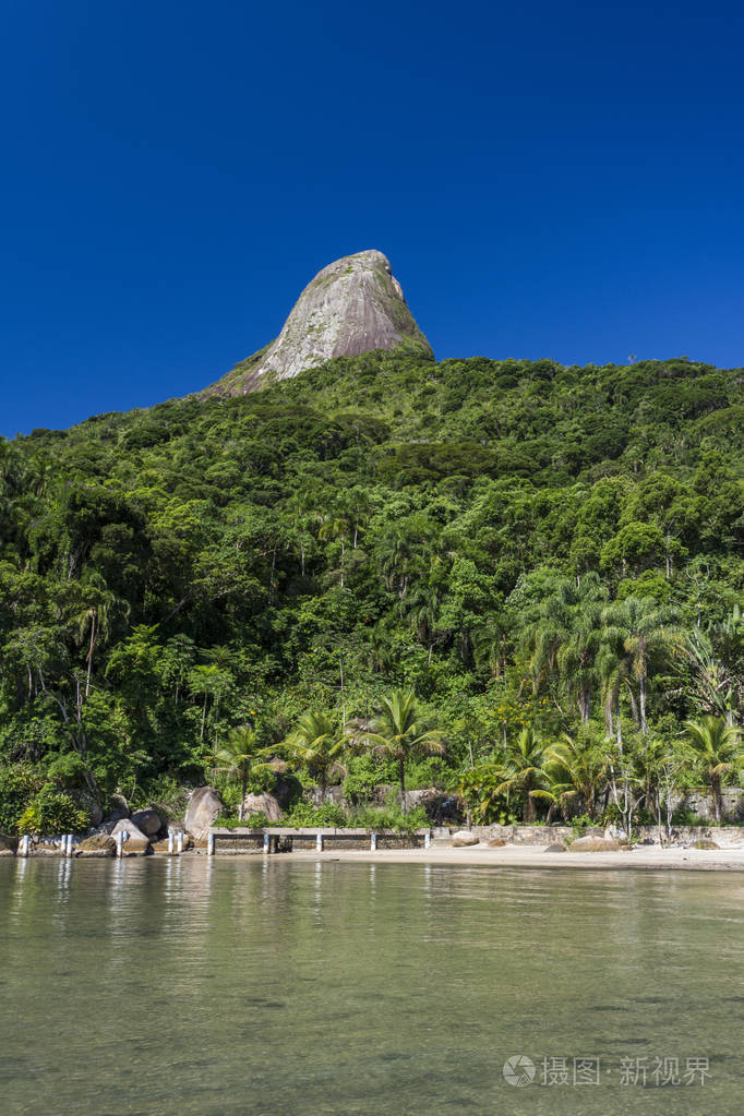 巴西里约热内卢南部科斯塔维德地区帕拉蒂热带sacodomamanguacruzeiro