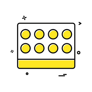 实验室科学图标矢量设计