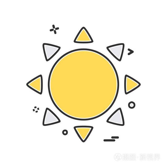 天气图标设计矢量