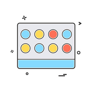 实验室科学图标矢量设计