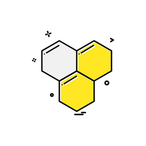 蜂蜜图标设计矢量