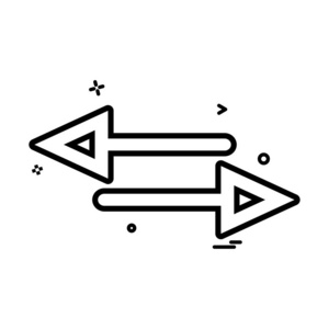 双向箭头图标图片