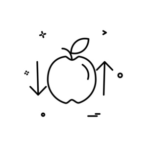 苹果图标设计矢量