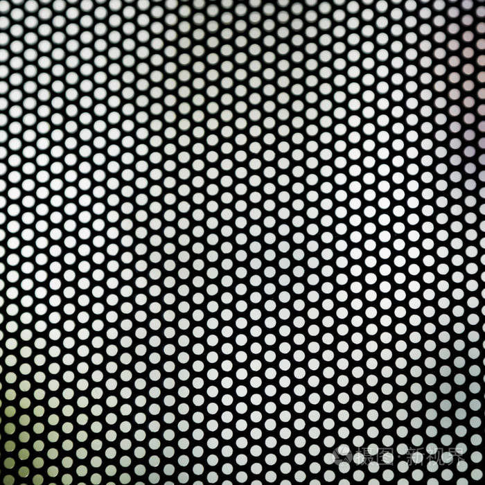 背景的抽象模糊黑白圆圈