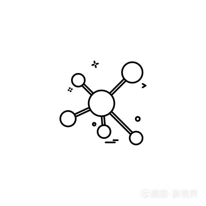 下载小样发票合同问题/举报模型科学物理粒子原子科学图标矢量原子