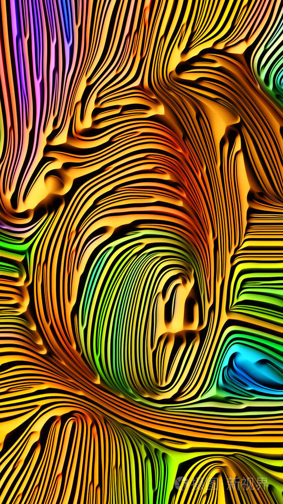 用于自然形态几何工程,新艺术设计与装饰