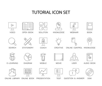 线条图标设置。教程包