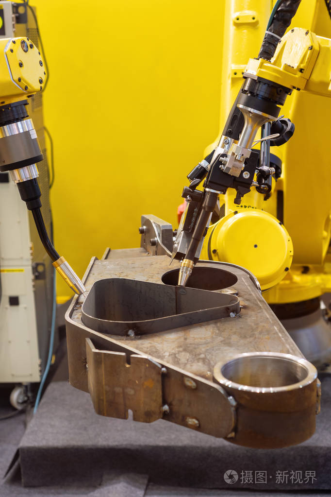 机器人焊接复杂, 模仿工作