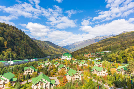 索契山区的豪华度假胜地