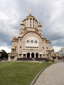 罗马尼亚法加拉斯的东正教教堂