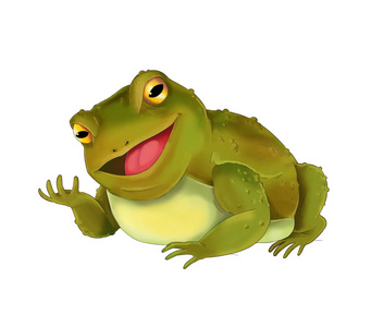 蟾蜍卡通图片-蟾蜍卡通素材-蟾蜍卡通插画-摄图新视界