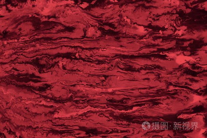 红色油漆纹理抽象背景