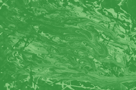 绿色抽象油漆背景的完整帧图像