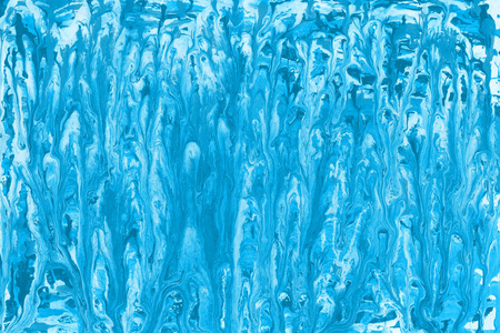 蓝色湿漆抽象背景