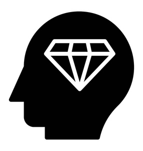 人头钻石展示技能图标概念图片