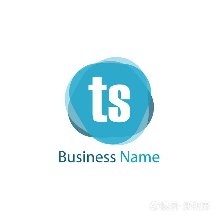 初始字母ts标志模板设计