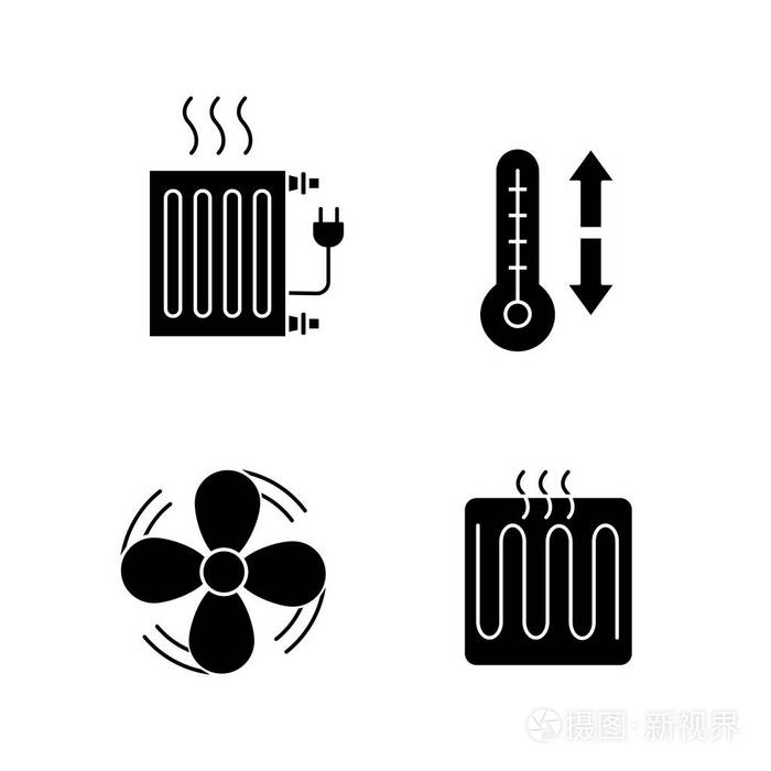 散热器符号图片