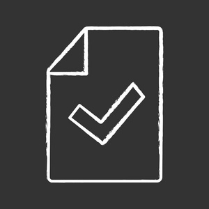 检查标记轮廓图片