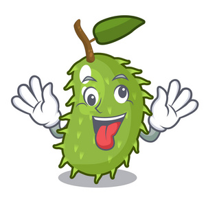 荔枝饮品疯狂新鲜的番荔枝果查出的吉祥物照片