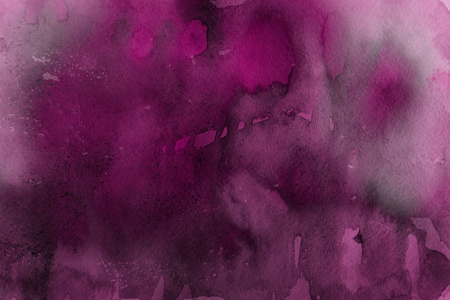 粉色水彩颜料，纸上抽象背景
