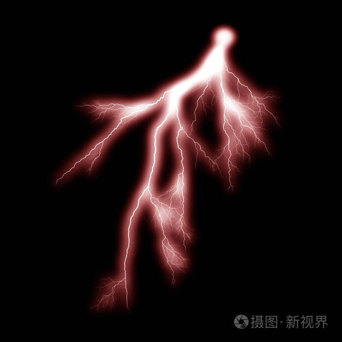 带有闪电纹理的黑暗抽象背景