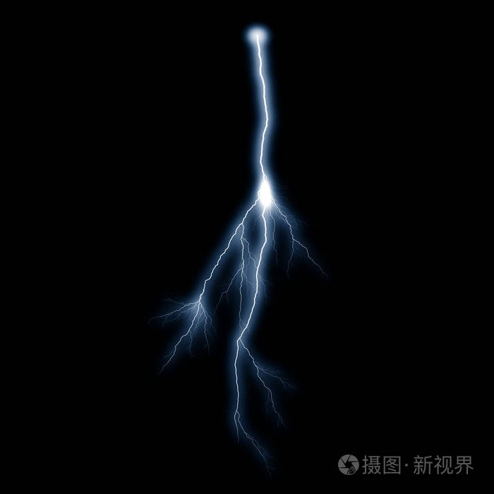 带有闪电纹理的黑暗抽象背景