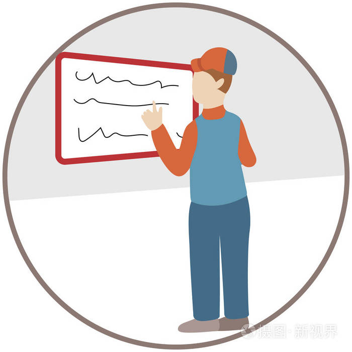 此提醒图标指示工人在工作前必须接受指示.